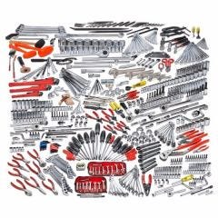 Tool Set, 1/4''- 3/4'' Dr. Master Technician Maint. Set 613 Pcs, mm/inches, PROTO (JCS-0613MAS)
