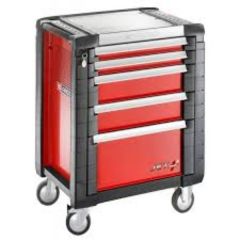 Roller Cabinet JET.M3 5 Drawers Red -3 Modules Per Drawer, FACOM (JET.5M3)