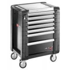 Roller Cabinet JET.M3 7 Drawers Black -3 Modules Per Drawer, FACOM (JET.7GM3)