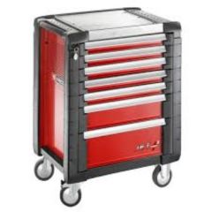 Roller Cabinet JET.M3 7 Drawers Red -3 Modules Per Drawer, FACOM (JET.7M3)