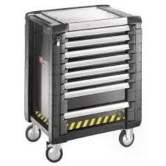 Roller Cabinet JET.M3 8 Drawers Black - 3 Modules Per Drawer  With Safety Lock System, FACOM (JET.8GM3S)