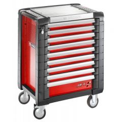 Roller Cabinet JET.M3 9 Drawers Red -3 Modules Per Drawer, FACOM (JET.9M3)