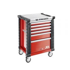 Roller Cabinet, JETM3 6 Drawers Red, FACOM (JET.6M3A)