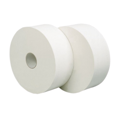 Jumbo Toilet Roll, Plain & Perforated, 9.5cm x 250m, 12 rolls/case, SCANA (JTR)