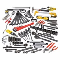 Tool Set, 3/8'', 1/2'' Dr. Railroad Pipe Fitter's Set 107 Pcs, inches, PROTO (JTS-0107RR)