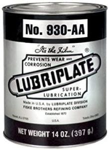 Lubriplate, Multi-Purpose Lithium-based Grease, High Temperature, Bentone Type, No. 930-AA, NLGI Grade-1, 14 ozs, Can, LUBRIPLATE (L0096-001)