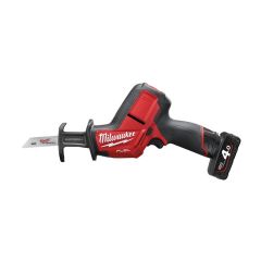 Hacksaw Reciprocating Saw, FUEL Brushless, Cordless 12V 220V C/W 2 Li-Ion Batteries (4.0AH) And Charger. MILWAUKEE (M12CHZ)