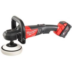 Polisher FUEL Brushless 18V Cordless C/W Two 5.0Ah Li-Ion Batteries. MILWAUKEE (M18FAP180-502X)