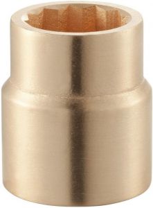 1'' Drive Socket Standard Non-Sparking 12 Point Inch 1.5/16'', Anti Magnetic Copper Beryllium Alloy, FACOM (M.1P5/16SR)