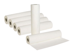 Medical Couch Roll, 2 Ply, Embossed & Perforated, 59cm x 80m, 6 rolls/box, SCANA (2680)