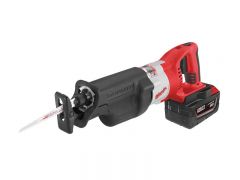 Reciprocating Saw, 28V Cordless, 220V C/W 2 Li-Ion Batteries (3.0AH) And Charger. MILWAUKEE (HD28SX)