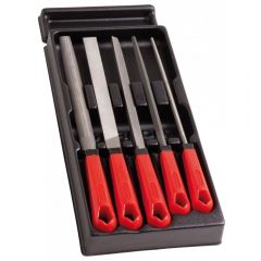 Set, Files With Handle Module 5 Pcs Tray (PL.606) Weight: 0.950Kg, FACOM (MOD.LIM)