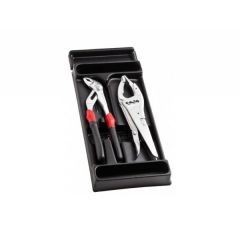 Set, Plier Adjustable Lock-Grip 501 And Multigrip Plier Module 2 Pcs Tray (PL.330) Weight: 0.504Kg, FACOM (MOD.PR9)