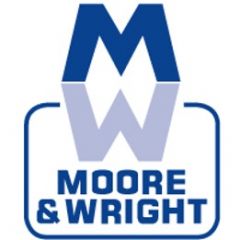 Edges Straight 12'', 30 degree Bevelled Edge, High Quality Hardened Steel, MOORE & WRIGHT (308-12)