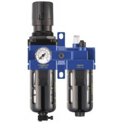 Lubricator BSP Gas, 1/4'' Filter Regulator, 2 Pcs Dimension H.172 x L.92 x D.86 mm, FACOM (N.580)