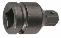 1'' Drive Impact Coupler 1'' Female - 3/4'' Male 75mm OAL, Steel Black Finish, FACOM (NM.230A)