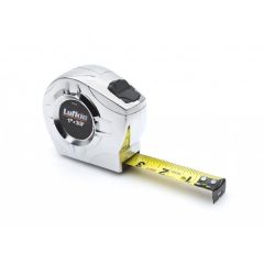 Tape Measure power return 1'' x 33', Series P2000, grad. 1/10 in, 1/16 in, Blade Style: A4, Chrome case/yellow clad, LUFKIN (P2133DN)