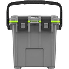 Elite Cooler, 20 QT Dark Grey, PELICAN (20Q-1-DKGRYEGRN)