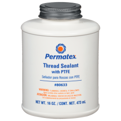 Thread Sealant With PTFE, 16 oz. Can #14D, PERMATEX (80633)