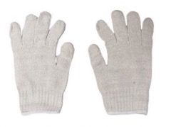 Glove Cotton Knitted White Seam 900gm (12pair/bag), CFC SAFETY (Z900)