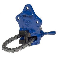 Chain Pipe Vise (1/4 - 4'') Pipe Capacity, IRWIN RECORD (T182C)