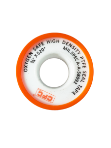 Oxygen-Safe PTFE Tape 3/4'' x 520'' lgth, MIL SPEC A-A-58092, CFC (MOST19520)