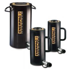 RAC-Series, Single Acting Aluminium Cylinders, Capacity: 20 - 150 Tons, Stroke: 1.97 - 7.87 In., Max Operating Pressure: 10,000 PSI, ENERPAC (RAC10010)