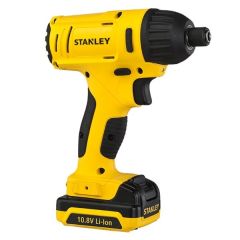 Impact Driver, 6.35mm (1/4), 10.8V, With Two 1.5Ah Li-ion Batteries And One Charger, 220V, STANLEY (SCI12S2-XD)