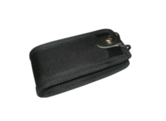 Pouch Leather For Walkie Talkie Canvas Black, SNOWDEN (109798)