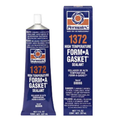 Gasket Sealant, Slow Dry, Non-Hardening, High Temperature -65 to 600??F intermittent, 7 oz. tube, boxed. PERMATEX (1372)