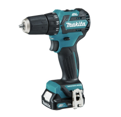 DC Drill Driver 12V, Brushless, 10mm, 1500Rpm, 2X 2.0Ah Batt, 1X Charger, MAKITA (DF332DSAE)