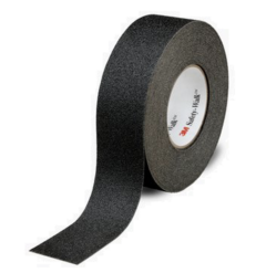Tape Safety Walk Slip-Resistant General Purpose black 6'' x 18 mtr/roll, Type B, 3M (610-6)