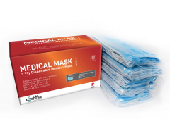 Fortify: F2 Disposable Medical 3 plys Mask, ASTM LEVEL 2/ EN TYPE IIR - Singapore Origin, CFC SAFETY (210634)