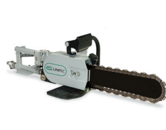 Air Diamond Concrete Cutting Chain Saw with 10" Guide Bar, Air Pneumatic, CS Unitec (CS536664-1)