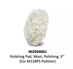 Polishing Pad, 3" Wool (For M12BPS). MILWAUKEE (902904001)