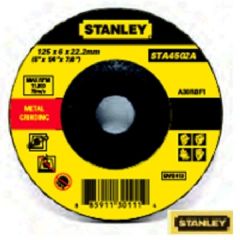 Disc Grinding Metal 6'' / 150mm 6mm x 22.2mm Bore, STANLEY (STA4503A)