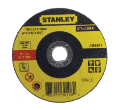 Disc Cutting Metal 4'' / 100mm 2.5mm x 16mm Bore, STANLEY (STA4520FA)