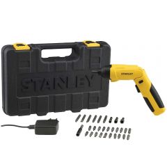 Screwdriver, Folding, 4V Battery, Speed 220rpm, Bit Holder 6.35, Torque 4.5 Nm, STANLEY (SCS4K-B1)