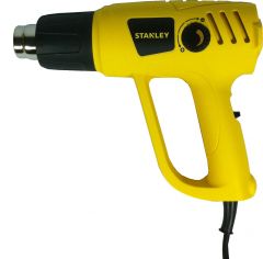 Heat Gun, 230V, 1PH, 50Hz., 2 Stages, Temp 50-450 And 90-600 Degres Celcius. STANLEY (STEL670-XD), STANLEY (STEL670-XD)