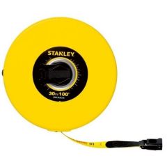 Tape Measure, Fibreglass Long Close Case 30M /100', Metric / Imperial, STANLEY (STHT34262-8)