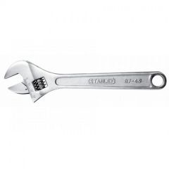 Wrench Adjustable 150mm (6"), Cap. 3/4'', Full Polished Finish, STANLEY (STMT87431-8)