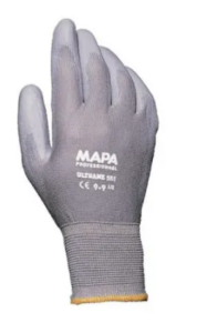 Glove Polyurethane Glove on Polyamide Lining Size 10, MOQ- 10 pairs/Pack, MAPA (Ultrane 551)