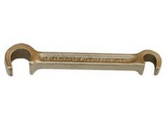 Valve Wheel Wrench, PETOL - TITAN, Double-ended OAL Length 10'', Wrench opening 11/16'' x 1'', Bronze, GEARENCH (VW10BR)