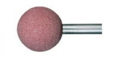 Stone Mounted Point, Aluminium Oxide, Conical, Outer dia. 13mm, Grit size: 20mm, Shank 6mm, PFERD (WK1320 6 AR 46 O)