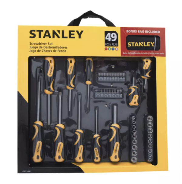 Stanley 49 piece screwdriver set new arrivals