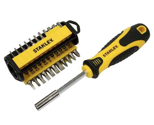 Screwdriver Set Multi Hex Bit 34 Pce STANLEY 70 885 70885