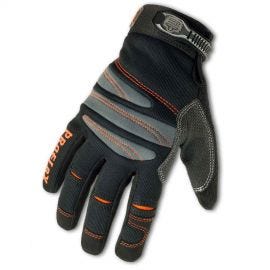 Glove, ProFlex #710 Full-Fingered Trades Series Glove Size: S, Color: Black, ERGODYNE (16152)