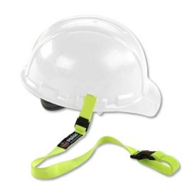 Lanyard Squids #3150 Buckle Hard Hat Lanyard, Tool Lanyard Series, Color: Hi-Vis Lime, ERGODYNE (19150)