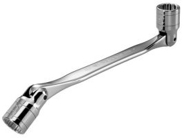 Wrench, Hinged Combination 12 Point Metric 10 x 13mm, Chrome Finish, FACOM (66A.10X13)