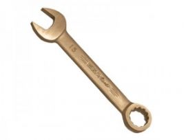 Wrench Combination Non-Sparking, (Ring/Open) 12 Point, Aluminium Bronze, Metric 12 mm, EGA MASTER (70688)